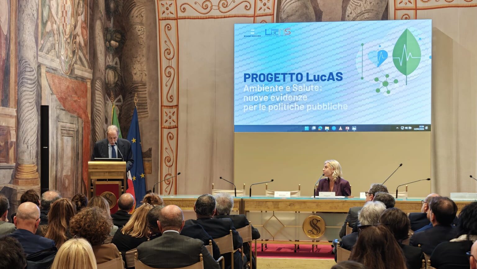Ambiente e salute: il progetto LucAS al centro del confronto istituzionale